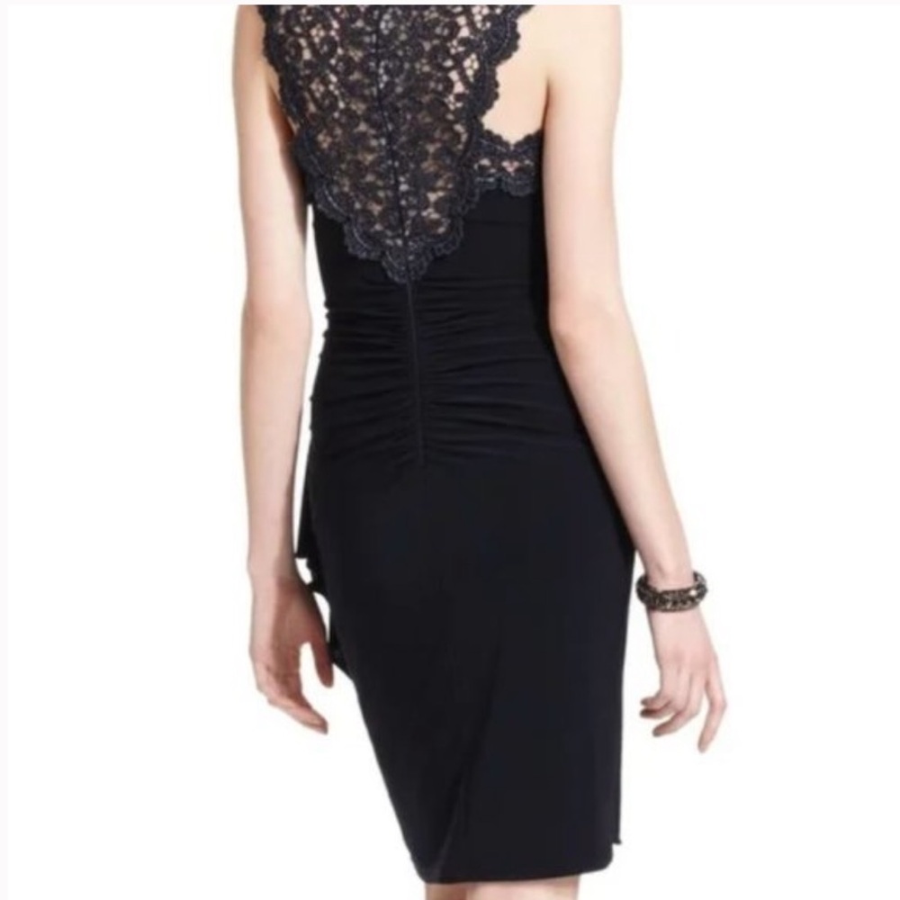 Cache Black Lace Dress - Picture 2 of 16